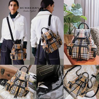 BURBERRY FRAGRANCES VINTAGE 2WAYS RUCKSACK BACKPACK VIP GIFT WITH PURCHASE (GWP) Code:B1D100464 แบรนด์แท้ 100% งาน Outle