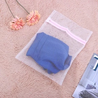 ถุงซักผ้า ถุงใส่ซักผ้า ขนาด 40cm x 50cm
