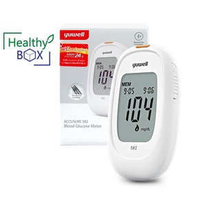 YUWELL Accusure582 Blood Glucose Meter + Strip25x4 ยูเวล แอคคิวชัวร์