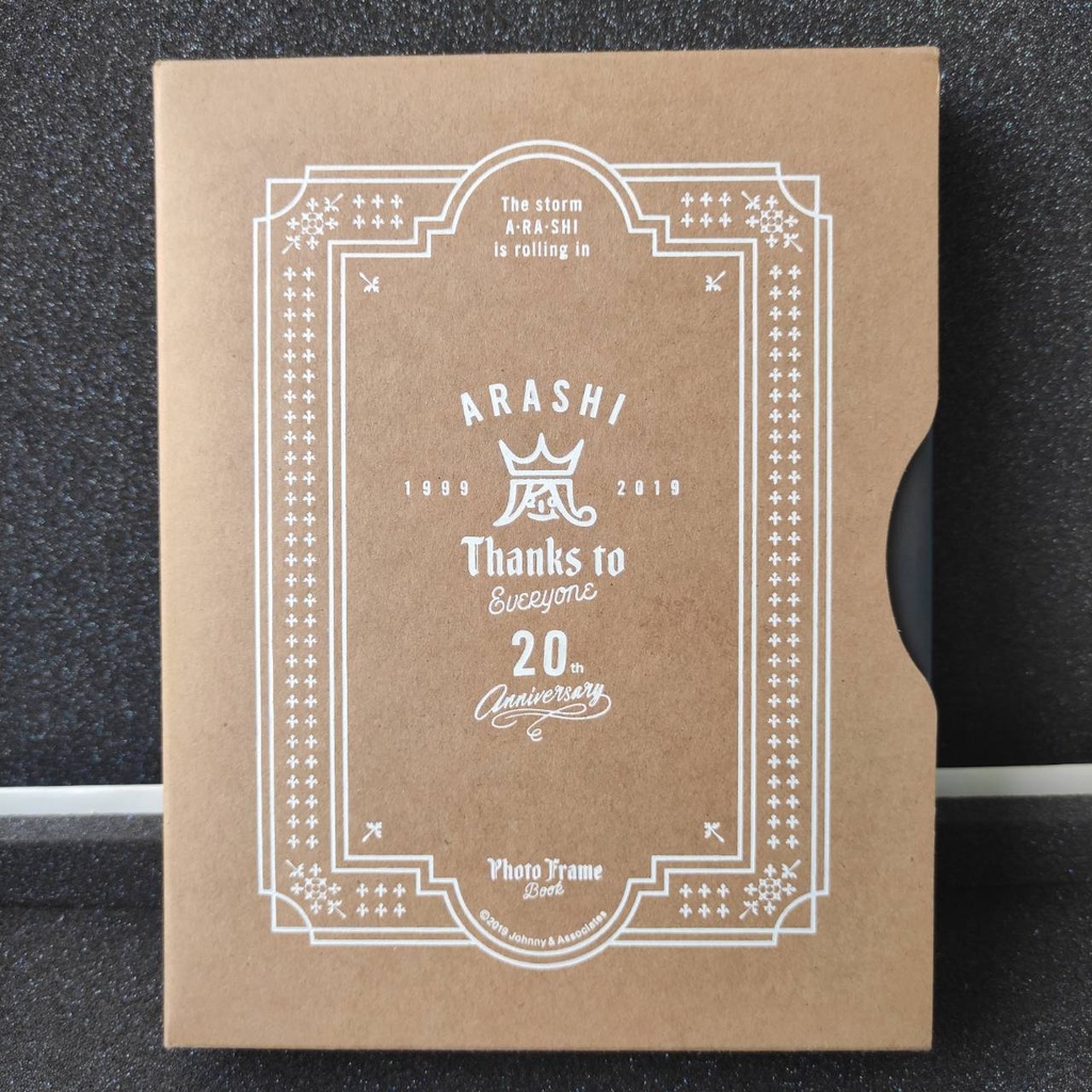 Arashi Photo Frame Book & Photo Card Set 20th Anniversary Limited Edition