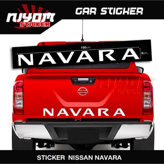 สติ๊กเกอร์ติดรถยนต์ นิสัน นาวารา อุปกรณ์แต่งรถ รถแต่ง รถซิ่ง Nissan Navara 2 ประตู 4 ประตู