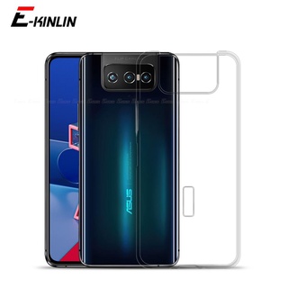 เคสโทรศัพท์ซิลิโคน TPU แบบนิ่ม บางพิเศษ สําหรับ ASUS ZenFone 9 8 8Z 7 Pro 6 5 5Z ZS590KS ZS670KS ZS671KS ZS630KL ZE620KL ZS620KL