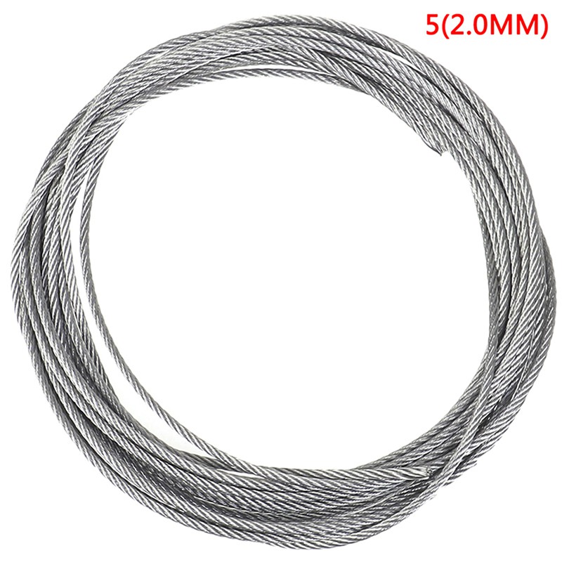 sellbesteveryday5m 304 stainless steel soft wire rope soft fishing ...