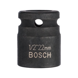 Homehapp ลูกบ๊อกซ์หกเหลี่ยม BOSCH แกน 1/2 นิ้ว ขนาด 22 มม. ยาว 40 มม. สีดำ