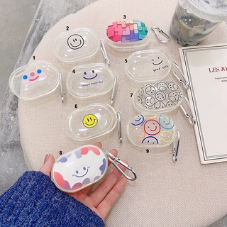 Case for Xiaomi Redmi Airdots3 Cute Smiley Series Airdots 3 Clear Soft Cover Protective Casing