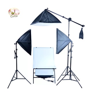 Studio Photographic Light set professional photographic equipment soft box still life camera whole set ทั้งชุด