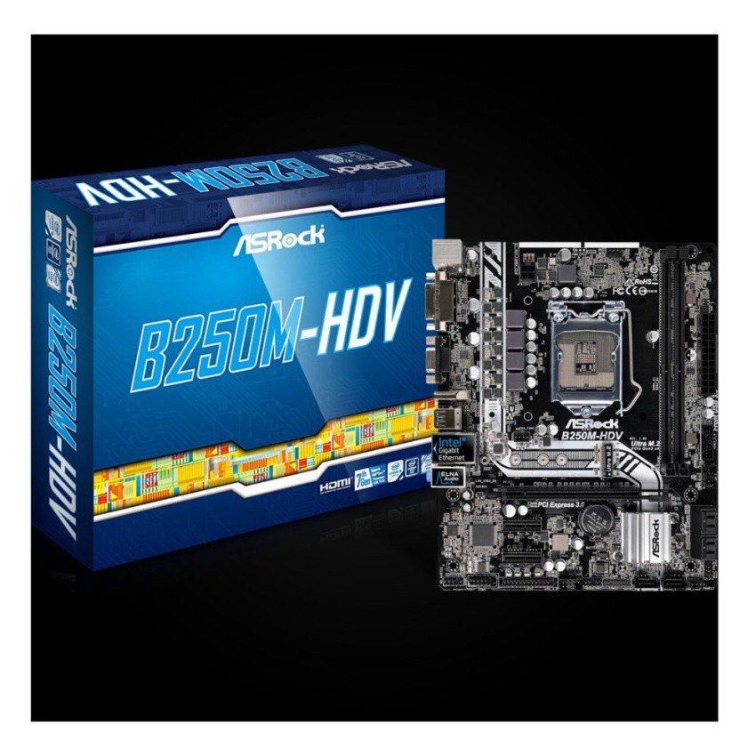 ASROCK Mainboard B250M-HDV