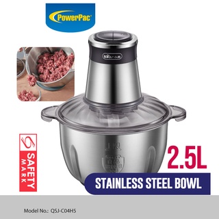 Bear Electric Food Chopper 2.5L Multifunctional Electric Large-capacity Stir-Fried Minced Meat (QSJ-C04H5)