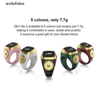 Widefidse แหวนนับจํานวนอัจฉริยะ สําหรับมุสลิม Zikr Digital Tasbeeh 5