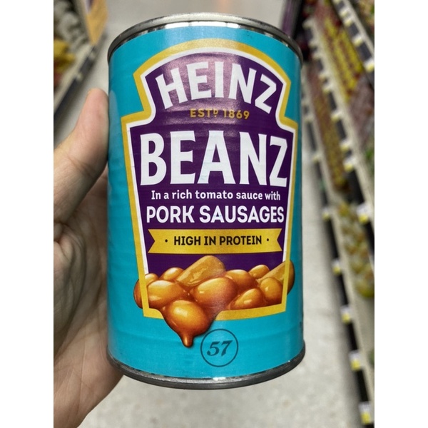 Heinz Beanz Pork Sausages 415 G. Shopee Thailand