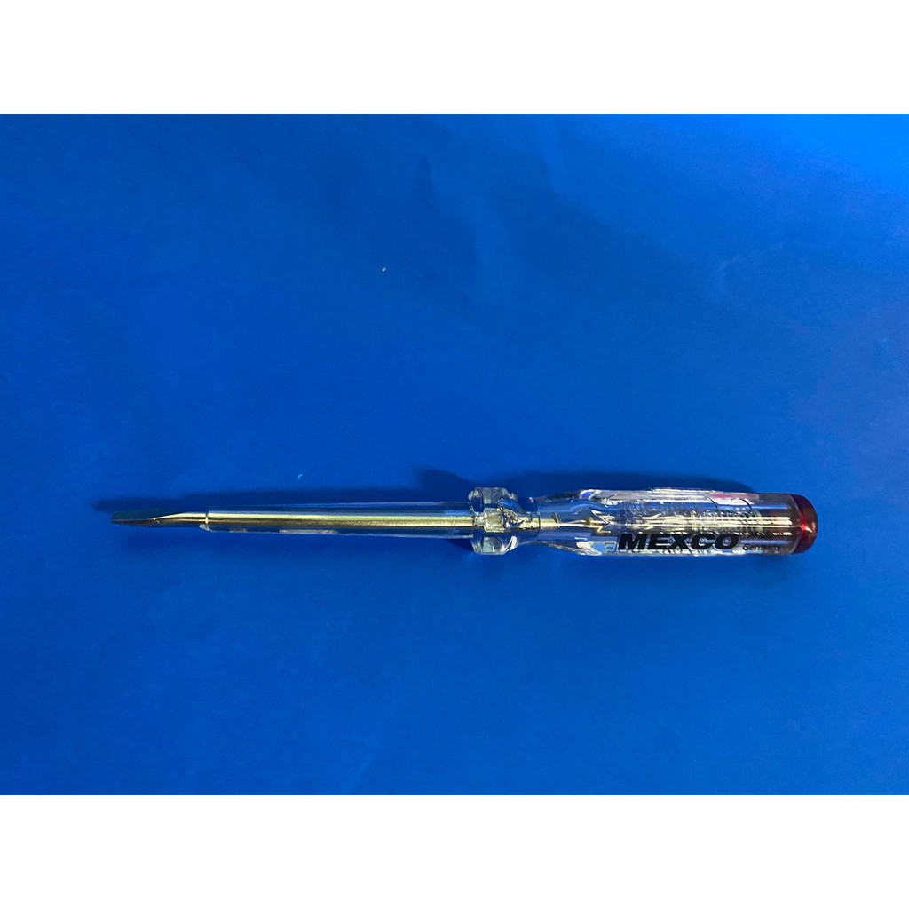 ไขควงวัดไฟ ไขควงลองไฟ MEXCO ไขควงลองไฟเดี่ยว แบบมีกดปุ่ม SP- 401 - รูปที่ 2