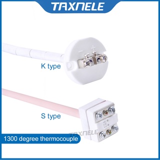 เทอร์โมคัปเปิล K Type S อุณหภูมิสูง สําหรับเตาเผาเซรามิค 2372 Fahrenheit 1300 องศา