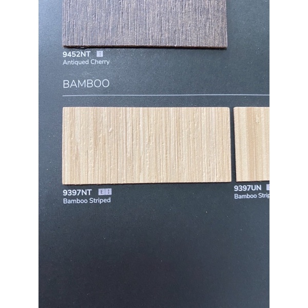 แผ่นลามิเนต Formica PP 9397 NT Bamboo Striped ขนาด 120 x 240 ซม. หนา 0.8 มม. *พร้อมส่ง*
