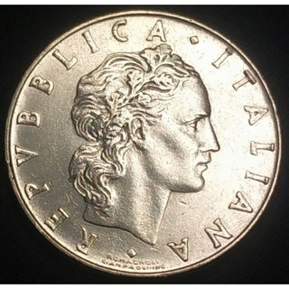 อิตาลี (Italy), ปี 1954-1989, 50 Lire