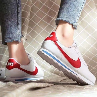 Nike CORTEZ รองเท้าผ้าใบ รองเท้าวิ่ง หนัง สําหรับผู้ชาย