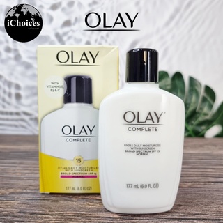 [Olay] Complete Daily Moisturizer with Sunscreen SPF15 Normal 177ml โอเลย์ โลชั่น กันแดด มอยส์เจอไรเซอร์ สำหรับผิวธรรมดา