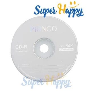 แผ่นซีดีPrinco💿 CD-R ความจุแผ่น 700 Mb / 80 นาที ยี่ห้อ PRINCO ของแท้(ราคาต่อ 1 แผ่น)