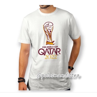 เสื้อยืด พิมพ์ลาย Qatar 2022 Fifa World Cup สําหรับผู้ชาย