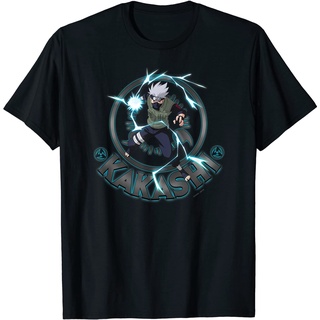 เสื้อยืด Naruto Shippuden Kakashi Lighting Circle T-Shirt  Shirt