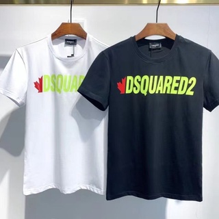 เสื้อยืดผ้าฝ้ายพิมพ์ลาย เสื้อยืด พิมพ์ลาย Dsquared2 Dsquared2 Dt775 พรีเมี่ยม สําหรับผู้ชาย