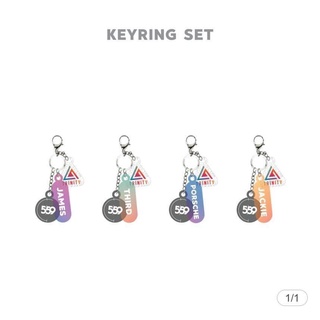 TRINITY KEYRING SET 5:59 | พวงกุญแจวง Trinity เวอร์ 5:59