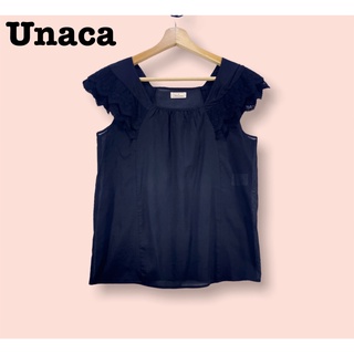 เสื้อ Unaca ผ้าคอตต้อนพรีเมี่ยมอย่างดี  เสื้อทรงสวยน่ารักมาก ผ้าสวยมาก แขนสวยแต่งลูกไม้2ชั้น ผ้าดีทิ้งตัวสวย