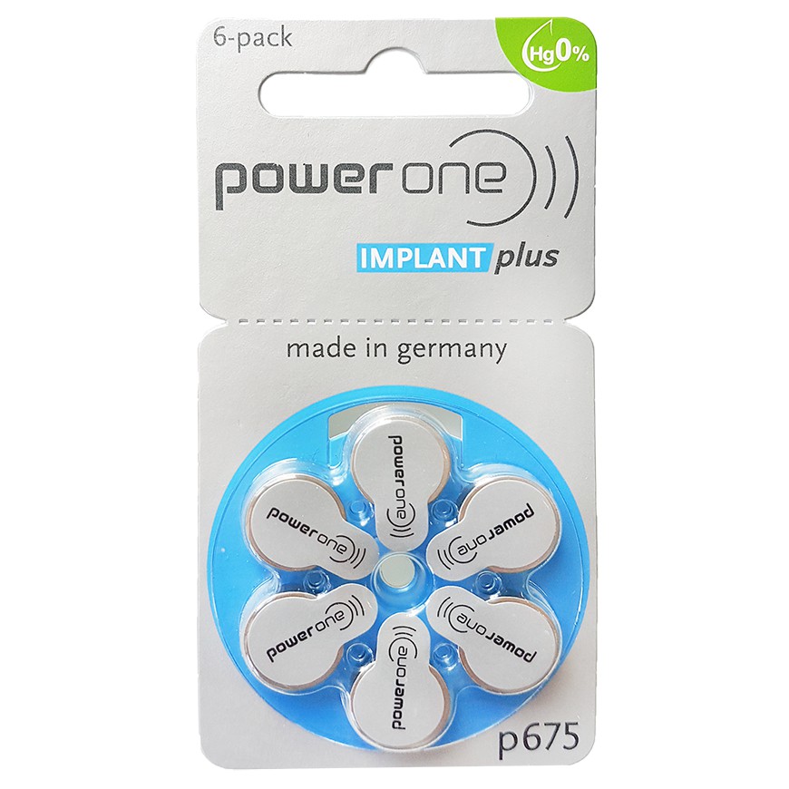แบตเตอรี่ประสาทหูเทียม P44/P675 1.45V