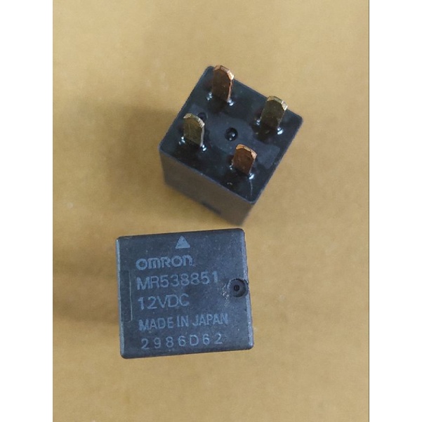 รีเลย์12V/OMRON/ขาเข็ม4ขามือ2แท้ญี่ปุ่นเชียงกง ราคาถูก Shopee Lazada