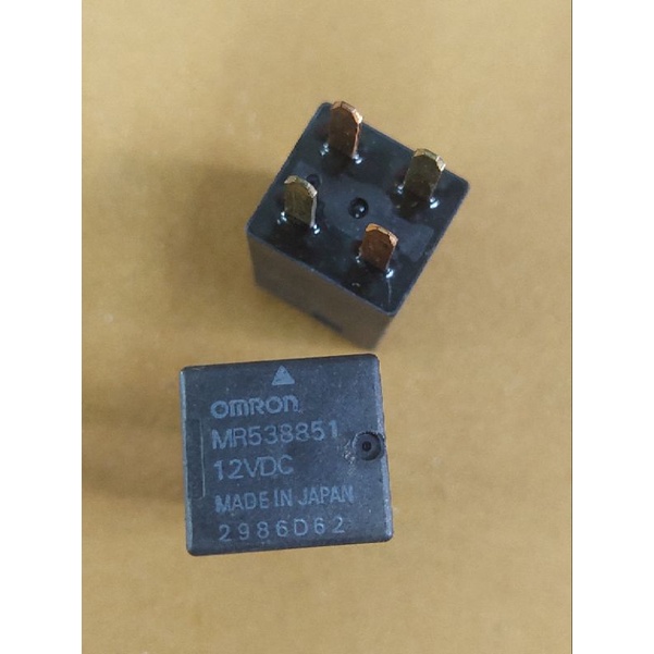 รีเลย์12V/OMRON/ขาเข็ม4ขามือ2แท้ญี่ปุ่นเชียงกง