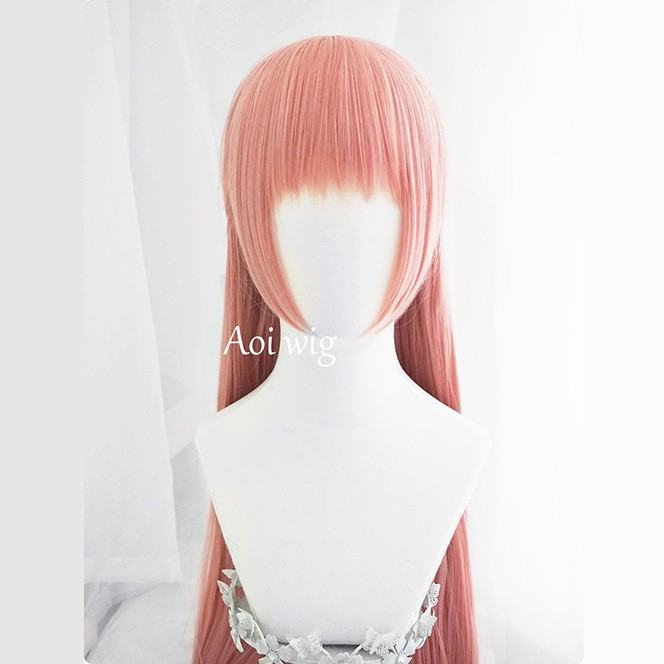 ผู้หญิง FAKE HAIR WIG คอสเพลย์ AOI WOTAKU NI KOI WA MUZUKASHII NARUMI MOMOSE / STRAIGHT GIRL SMOKE ส