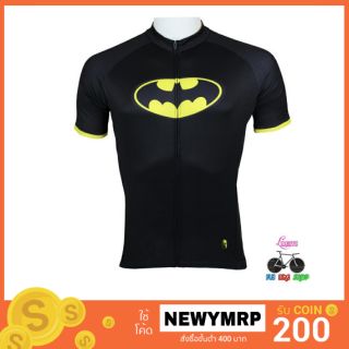 เสื้อปั่นจักรยาน BATMAN แขนสั้น