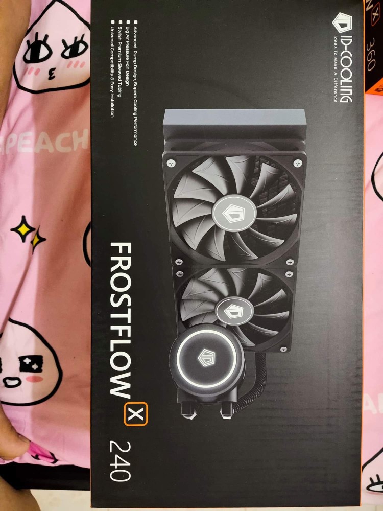 ID-COOLING FROSTFLOW X 120-240-360 ชุดน้ำระบายความร้อนCPU 1ตอน，2ตอน，3 ...