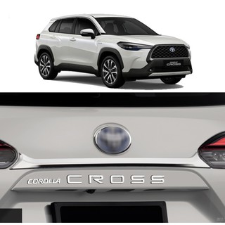 Toyota Corolla Cross คิ้วประตูหลังโครเมียม