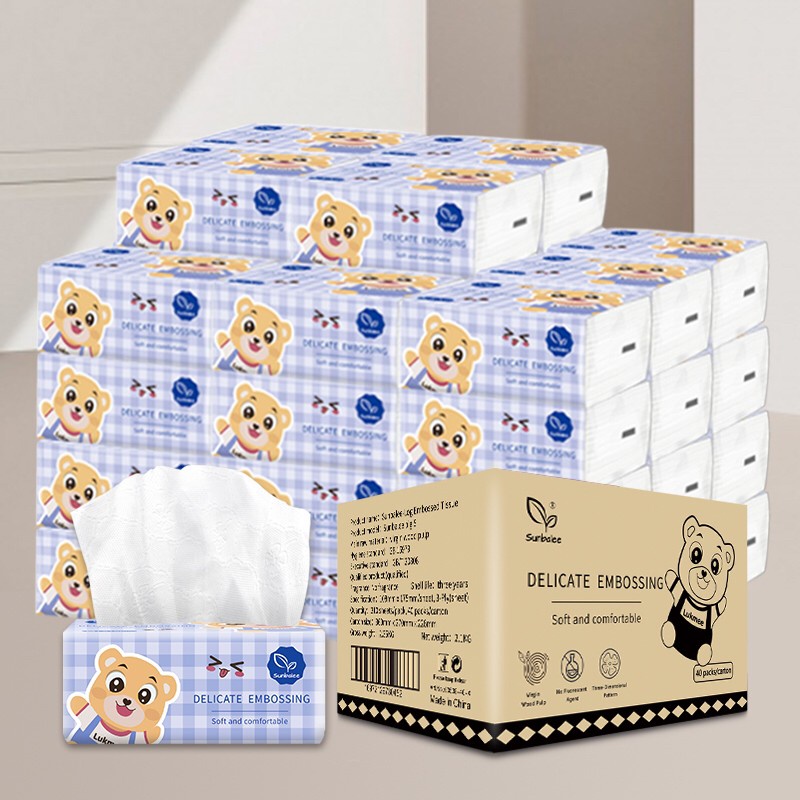 TISSUE SMALL ทิชชู่เช็ดมือ ทิชชู่เช็ดหน้า ทิชชู่ทำความสะอาด ทิชชู่ขนาดพกพา เนื้อแน่น หนา4ชั้น คุณภาพดี - รูปที่ 5