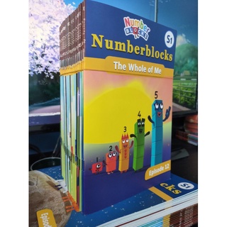 พร้อมส่ง!! Numberblocks หนังสือการ์ตูนสอนคณิตศาสตร์สำหรับเด็ก