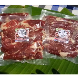 หมูแดดเดียวงา เนื้อนุ่ม น้ำหนัก 1000กรัม