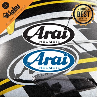 สติ๊กเกอร์ลาย Arai สติ๊กเกอร์ติดได้ทุกที่ ติดหมวก ติดมอไซค์