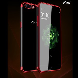 เคสโทรศัพท์มือถือกันกระแทก วัสดุ TPU แบบใส สำหรับ Oppo R9 R9S Plus