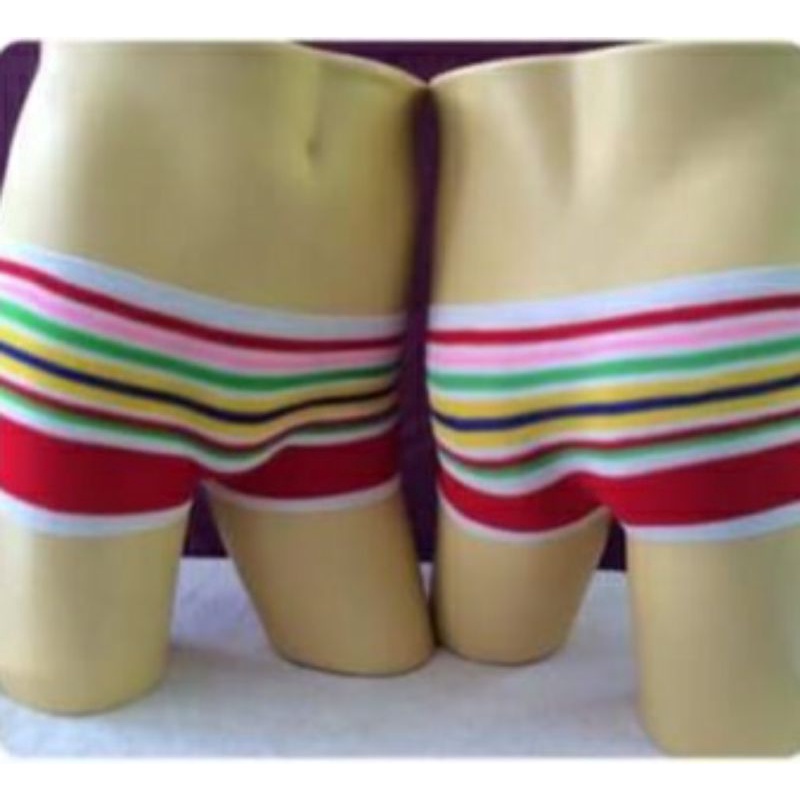 กางเกงในสายรุ้ง(วินเทจยุค90)ชุด3ตัวคละสี150บาท - รูปที่ 5