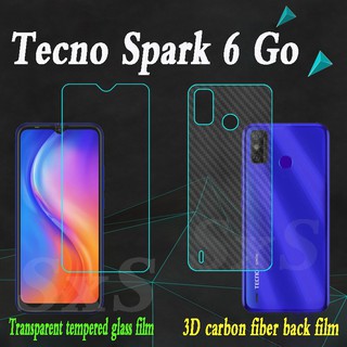 Infinix Hot 10s Tecno pova 2 ( 2 In1 ) ฟิล์มกระจกนิรภัยสําหรับ Tecno Spark 6 Go Infinix Smart 5 4 Zero8 Note 8 Note 7 Lite Hot 9