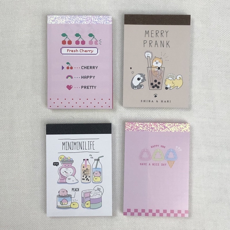สมุดฉีก Mini Memo (Size A8) ~ Cutie version
