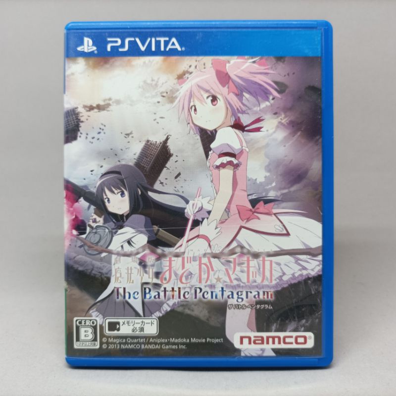 Puella Magi Madoka Magica The Battle Pentagram PS Vita | แผ่นเกมเพลสเตชั่นวีต้า แท้ | Zone 2 | JP