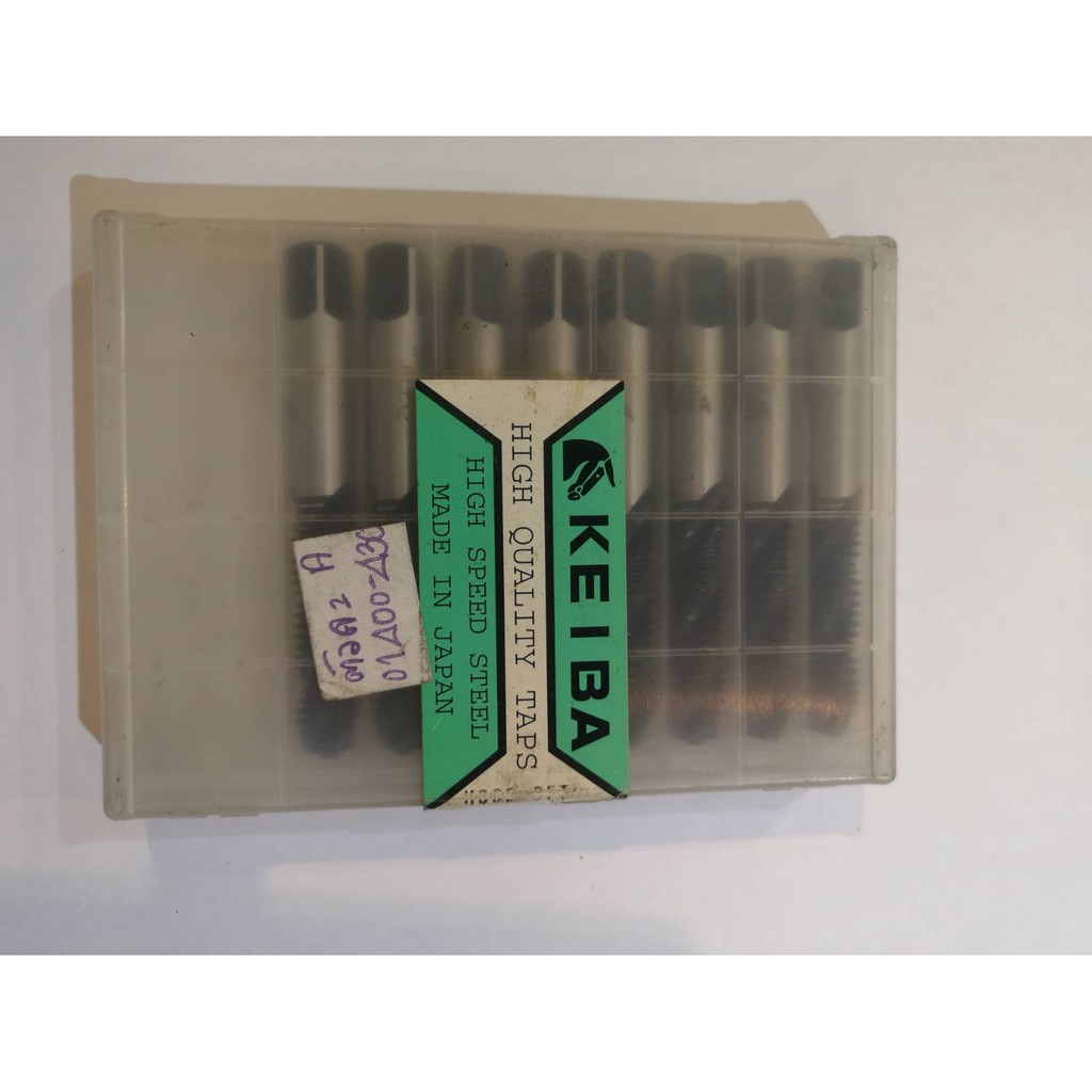 Keiba ดอกต๊าปเกลียวสว่าน แมชชีนต๊าป (หุน) เกลียว BSW ขนาด 1/4 , 5/16 , 3/8 ญี่ปุ่น Made in Japan #ดอ