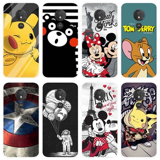 เคสสำหรับ Motorola MOTO G7 Power Case Silicone Back Cover Soft Casing MOTO G7Power cartoon TPU เคส