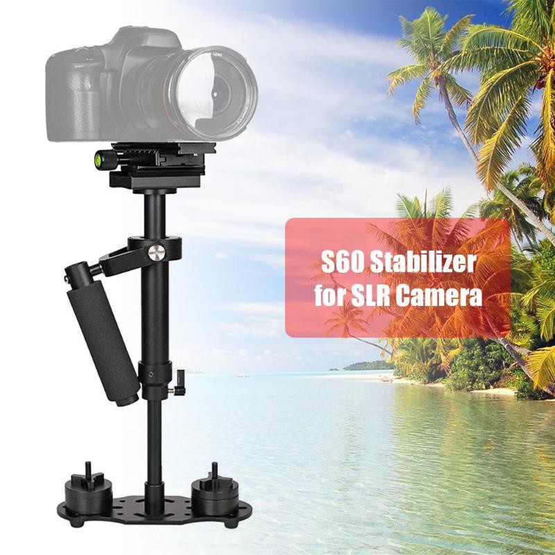 ไม้กันสั่น S60 Gradienter มือถือ Stabilizer Steadycam Steadicam พร้อมกล้องวิดีโอ DSL
