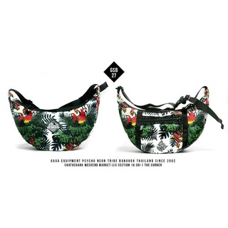 กระเป๋าคาดอก GAGA SHOULDER BAG ลายพิมพ์ tropical paradise