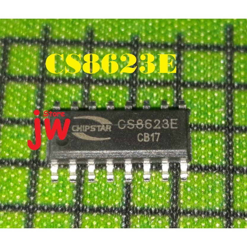 CS8623 CS8623E 8623 SOP-16 เครื่องขยายเสียง SMD