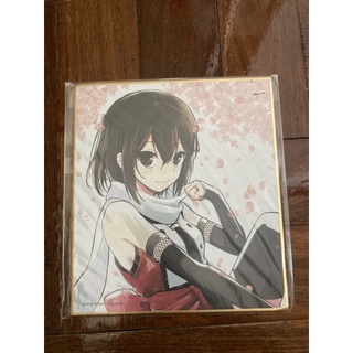 (แท้มือ2 ตำหนิ)Shikishi sendai kancolle ชิกิชิ