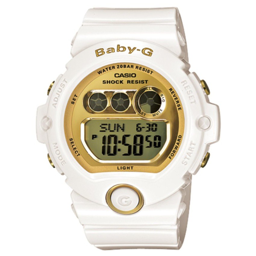 Casio Baby-G นาฬิกา BG-6901-7DR(White/Gold