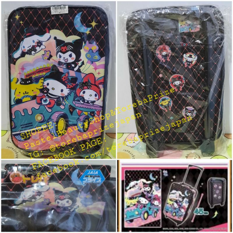 ❌หมดค่ะ❌[TOREBA][🇯🇵นำเข้าจากญี่ปุ่น🇯🇵] กระเป๋าเดินทาง มีล้อลาก Sanrio Characters - Carry Case ~Black Cat Style~